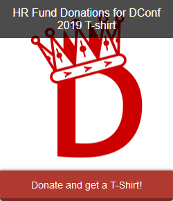 Donate and get a DConf 2019 t-shirt!