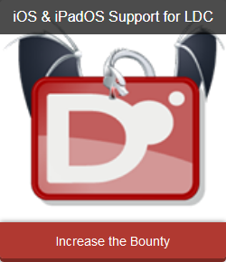 Donate to the campaign for adding iOS/iPadOS support to LDC.