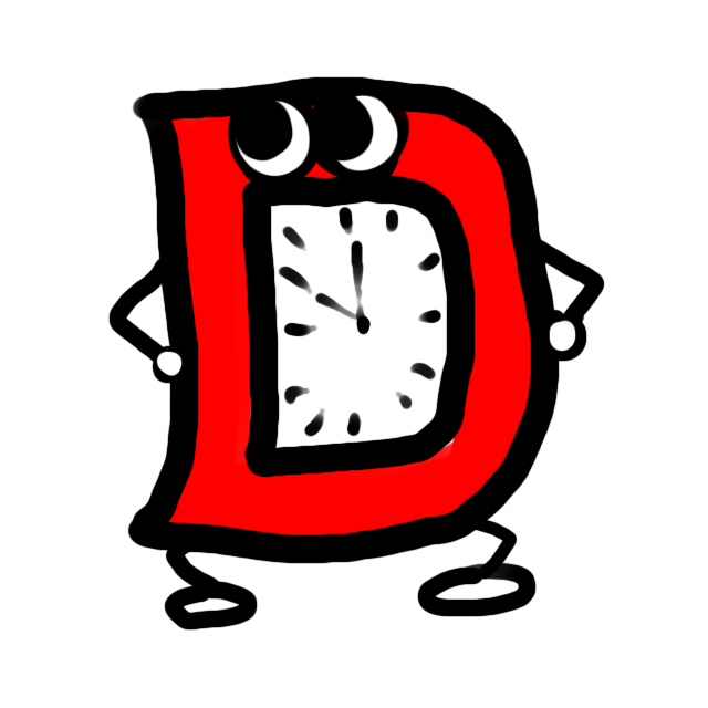 Clock within D Man